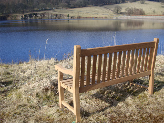 Hyde park 1.5m memorial bench - Dave Ledger