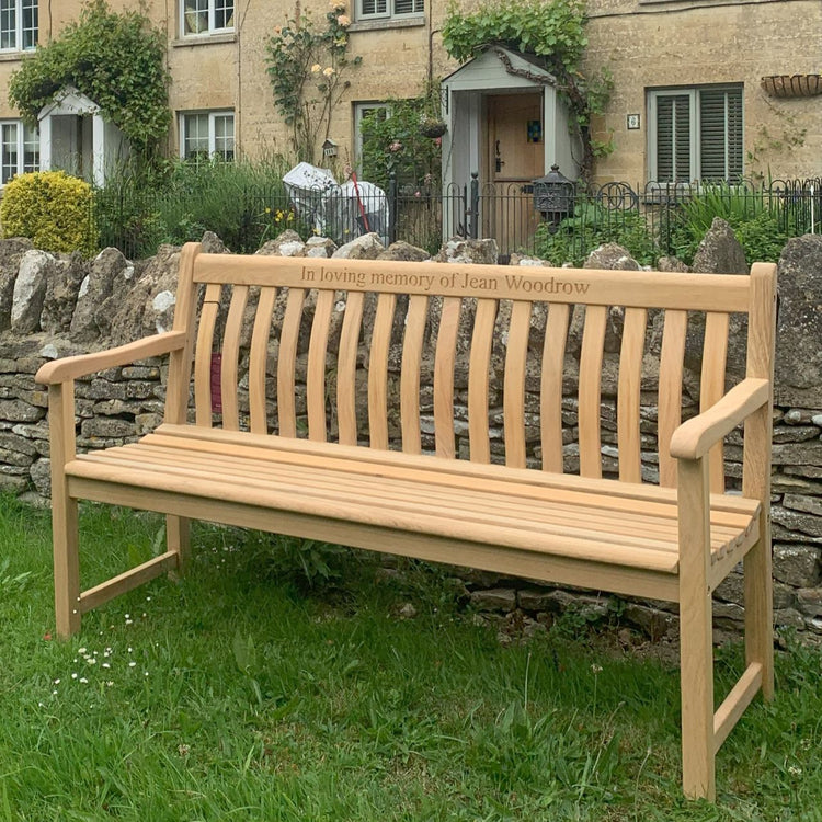 Broadfield roble memorial bench collection
