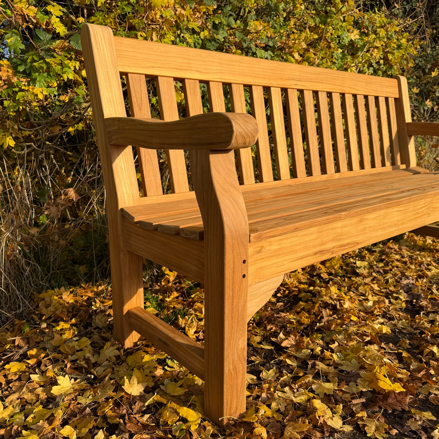 Royal Park Teak Memorial Bench 6ft