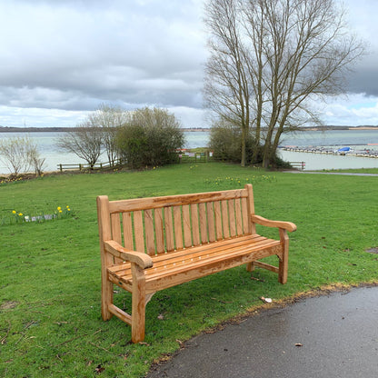 Edinburgh Memorial Bench Teak 6ft