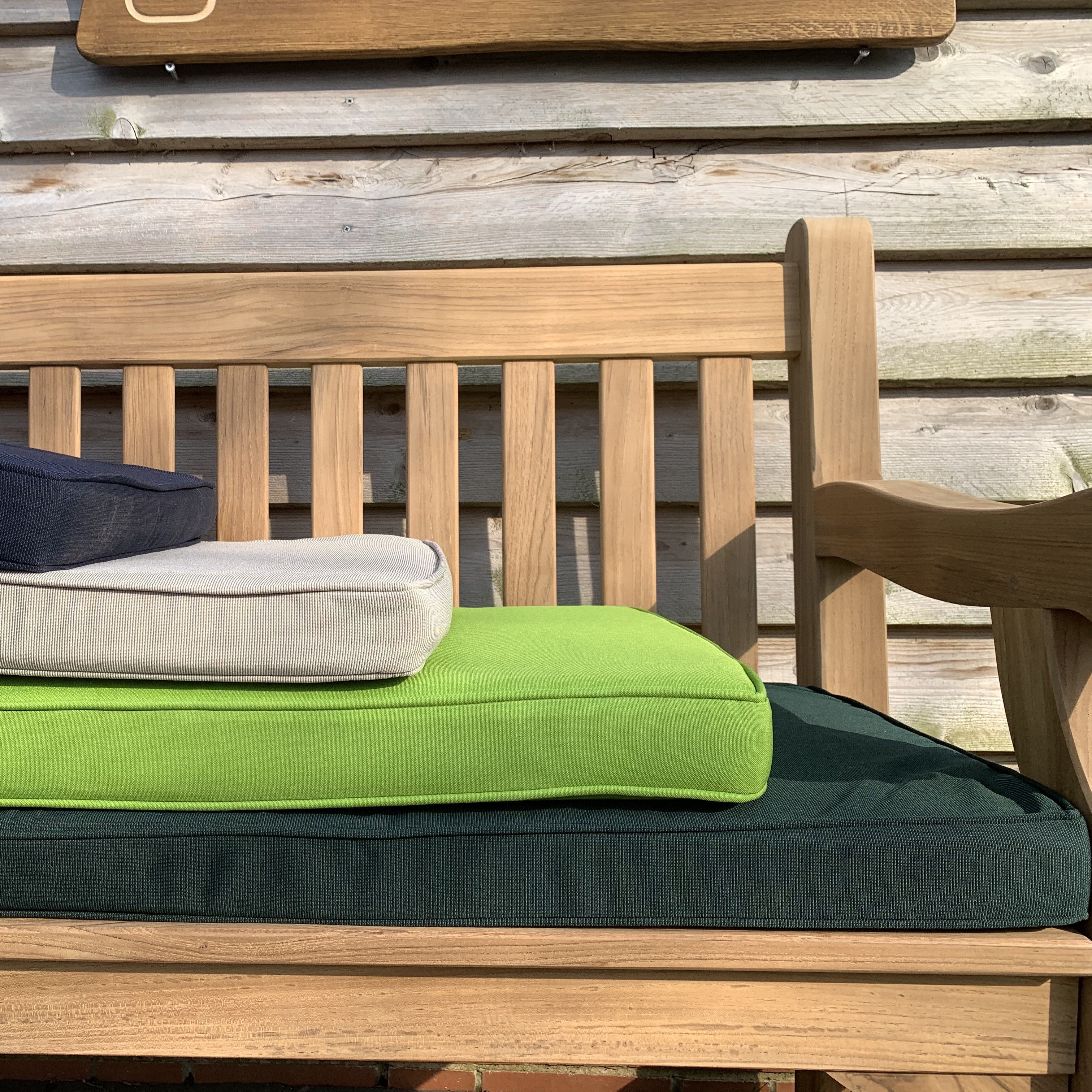 Thick garden bench cushions sale